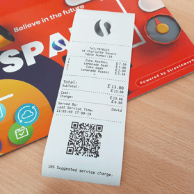 Spark Receipt with Logo